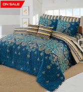 7 Pcs Comforter Set Nishat-1025 ( Light Filling)